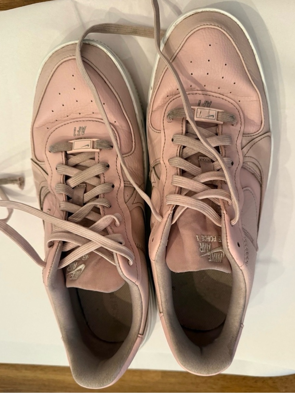 Nike Women's Low-Top Sneakers in Blush Pink